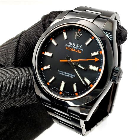 rolex milgauss orange